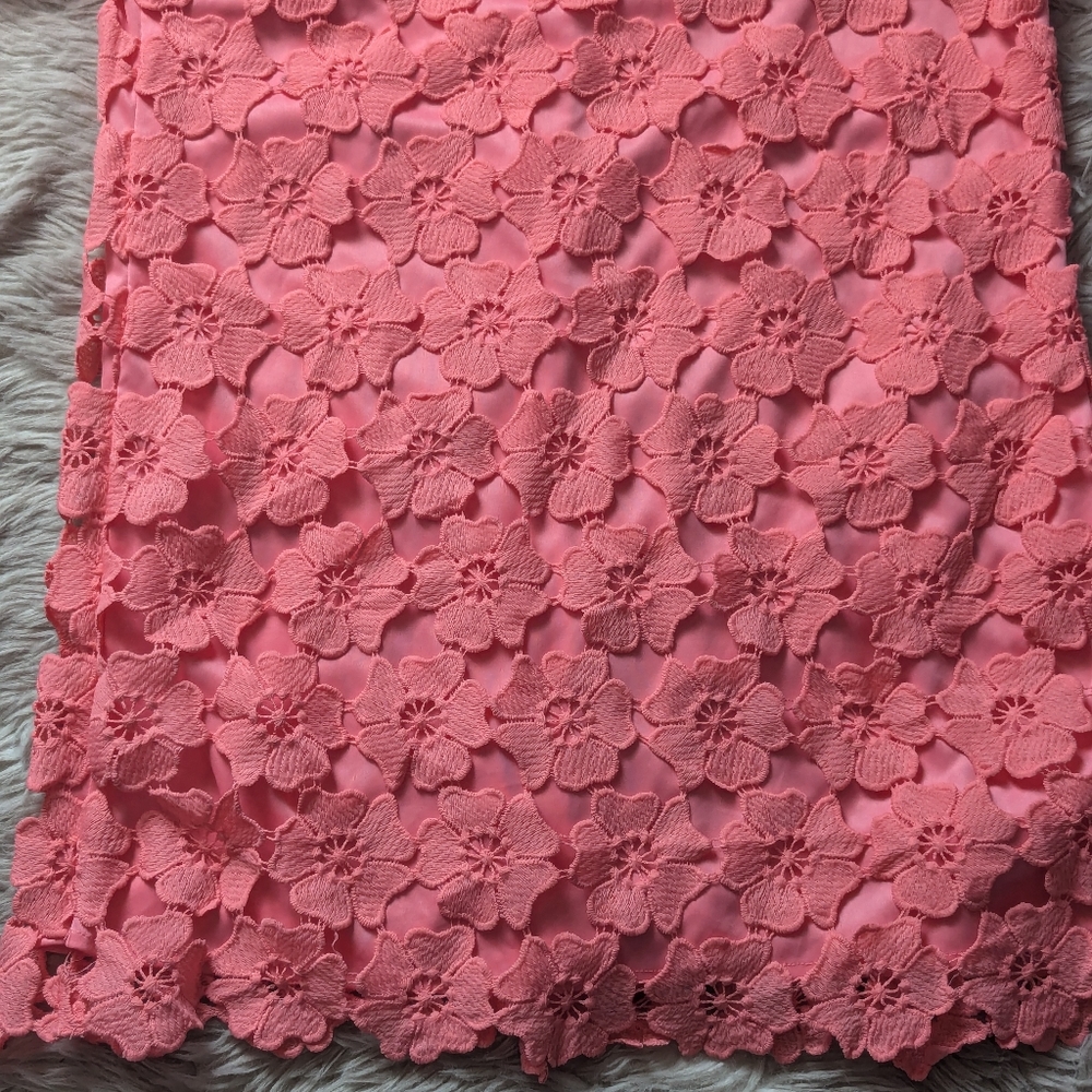 EUC Petal & Pup Tallie Mini Dress in Watermelon - Picture 14 of 16